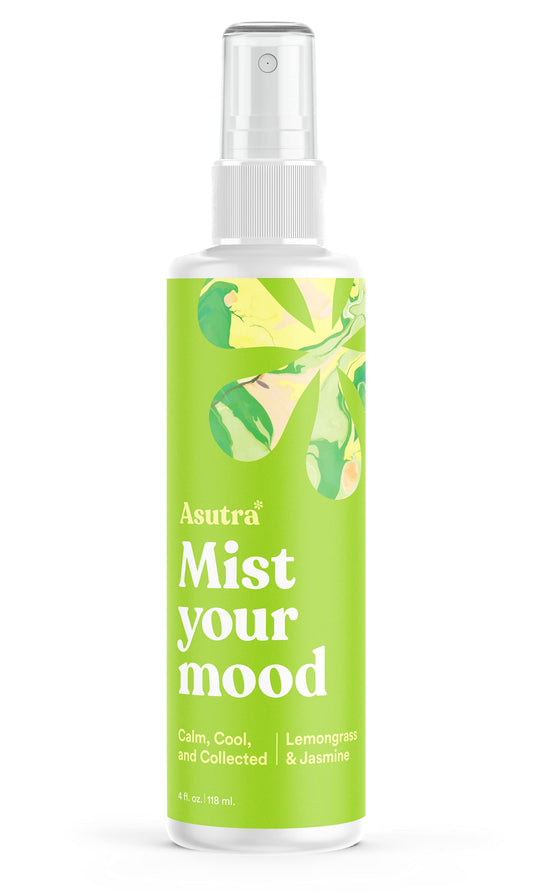ASUTRA Lemongrass Jasmine spray bottle front view