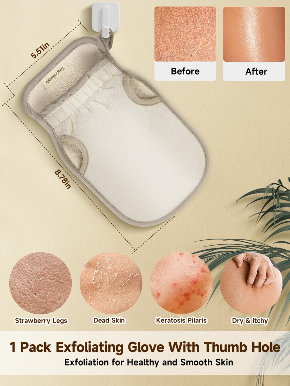 Aswdbbn spa-like at-home exfoliation for smoother skin and fewer bumps