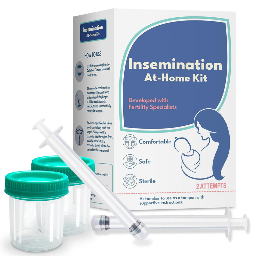 Patented Comfort Applicator for at-home insemination