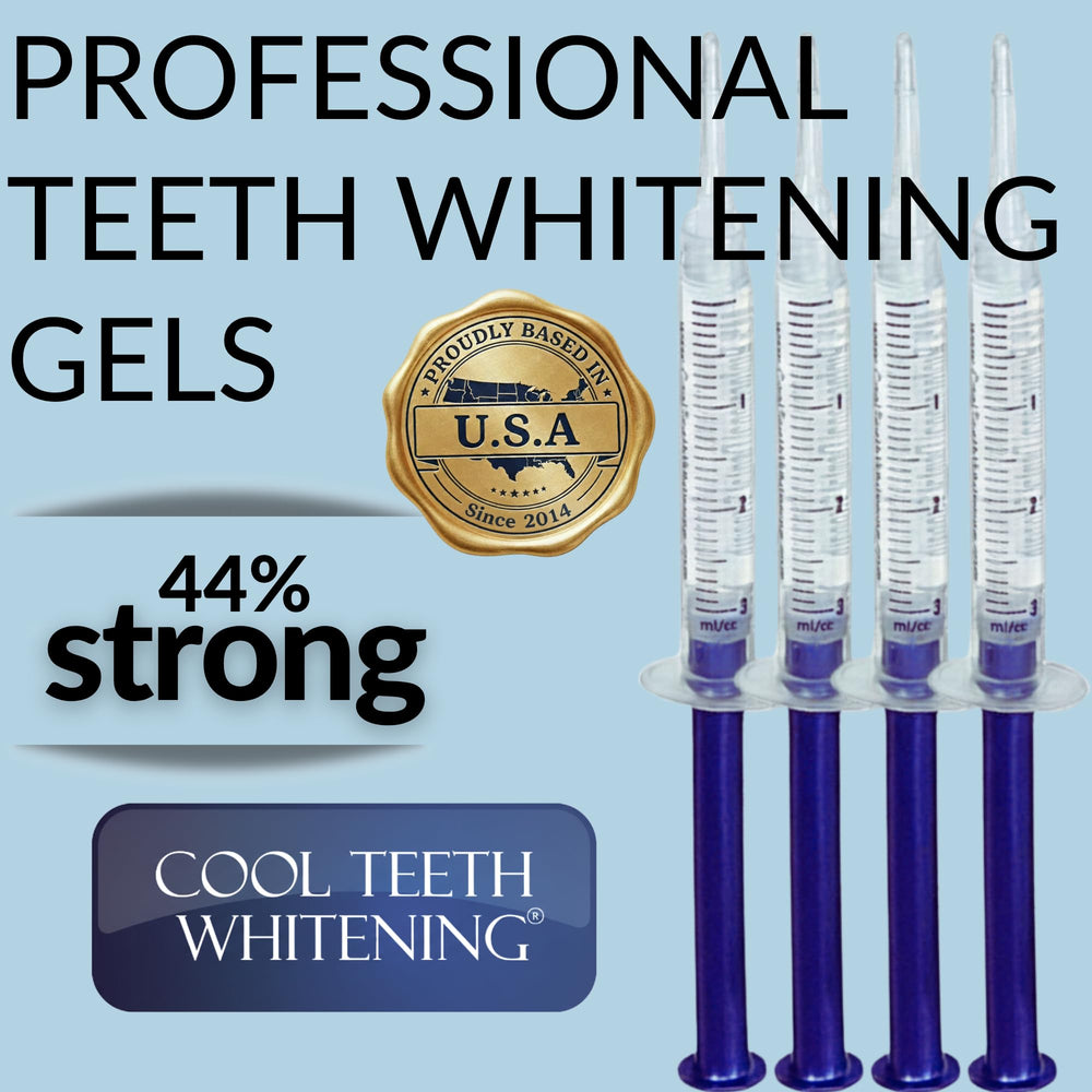 BPA-free moldable whitening trays included