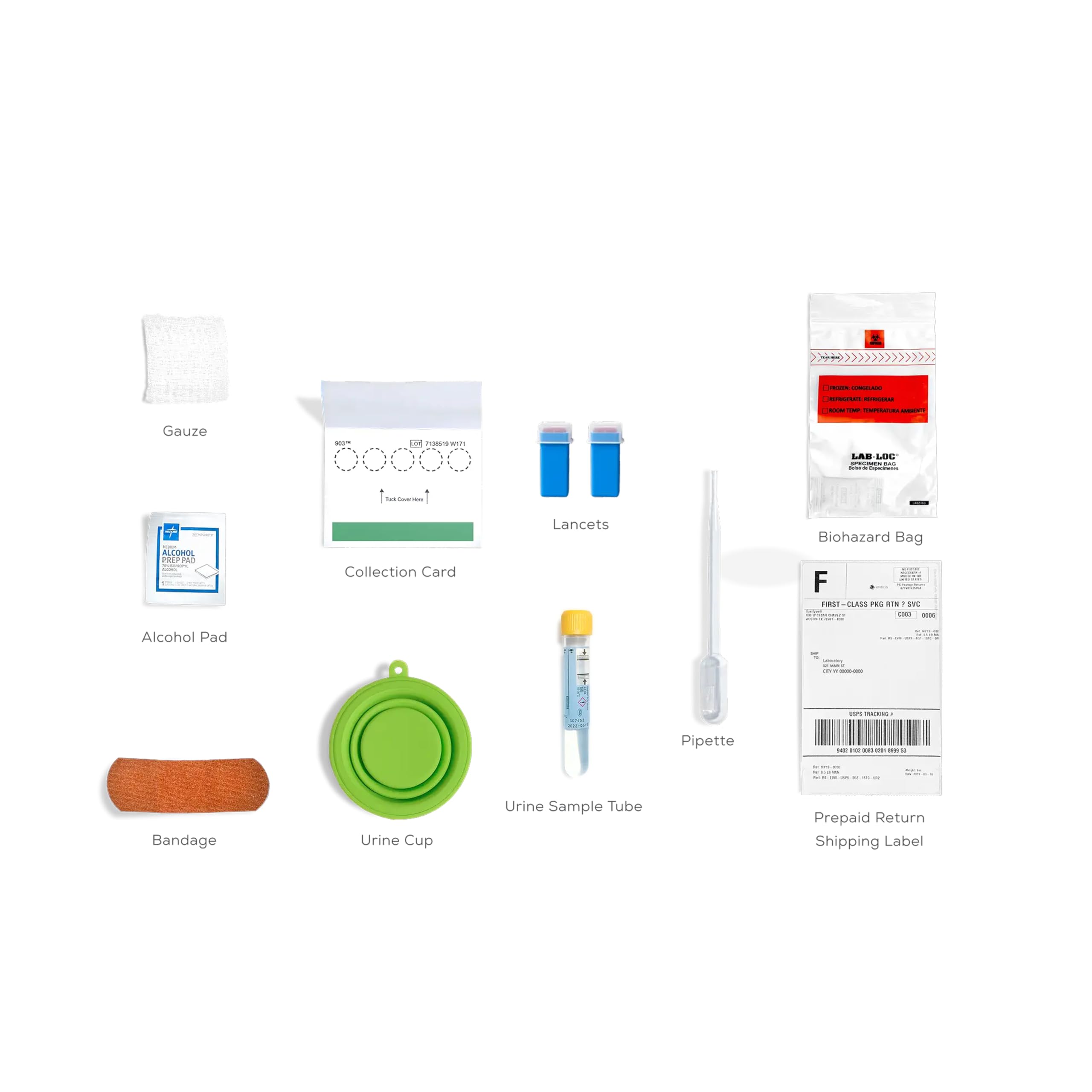 Urine sample collection for at-home STD testing