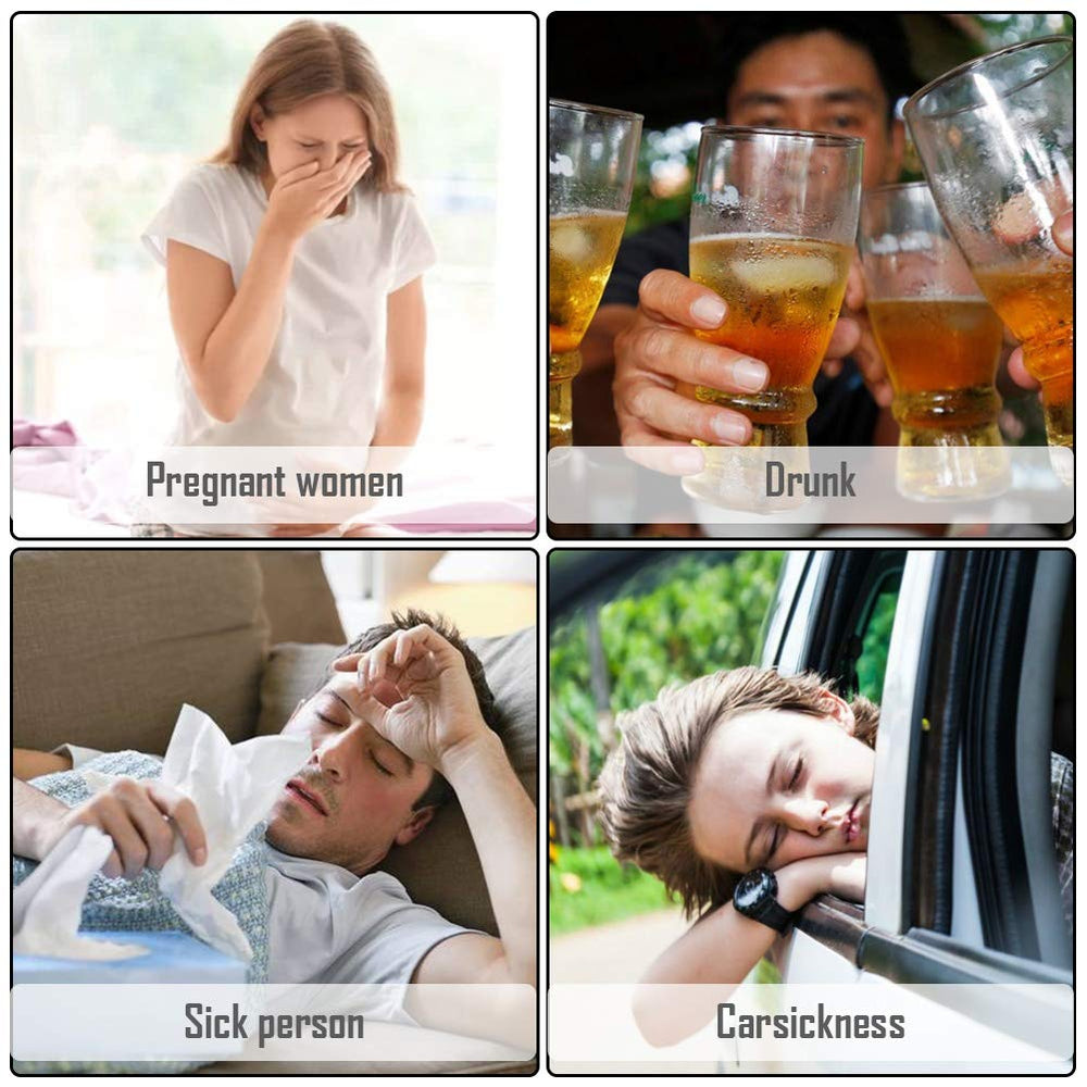 ATDAWN emesis bag odor-seal feature contains smells during transit.