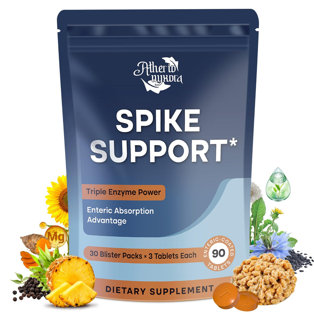 Atherionyxora Spike Detox bottle with label