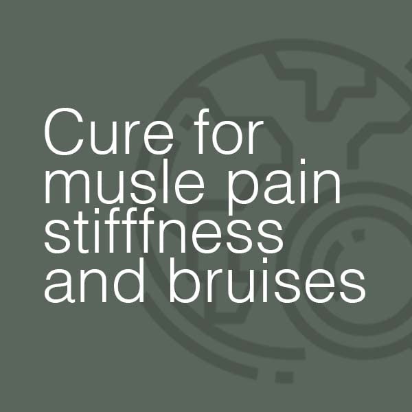 Athletic person with muscle aches