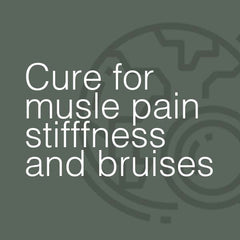 Athletic person with muscle aches