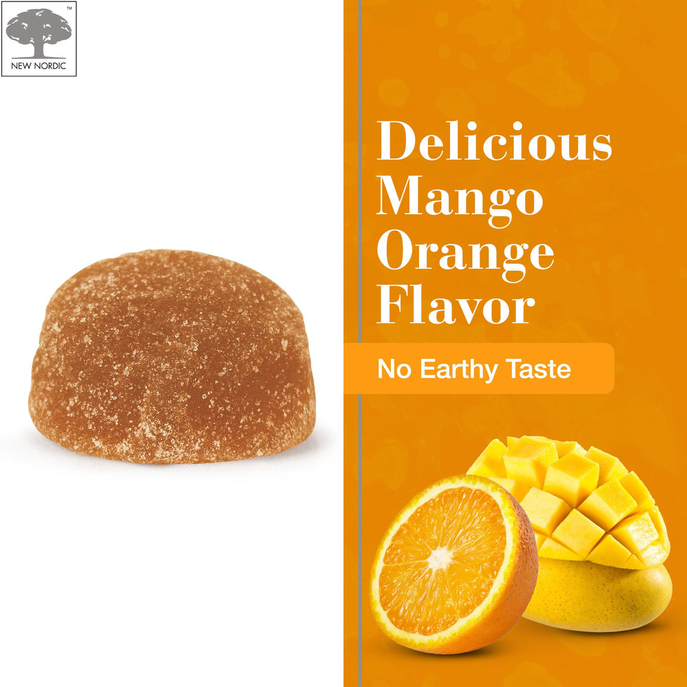 Active adults taking turmeric gummies after workout
