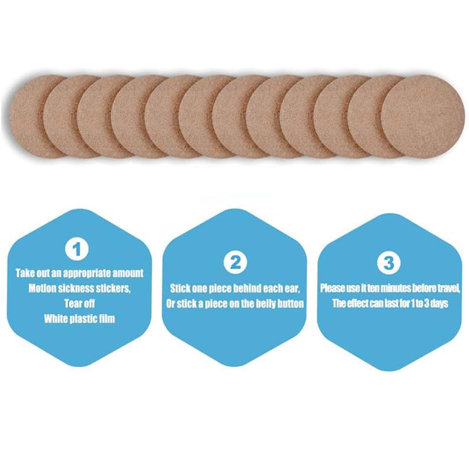 ATkits compact design motion sickness patch stays discreet in pockets during long trips