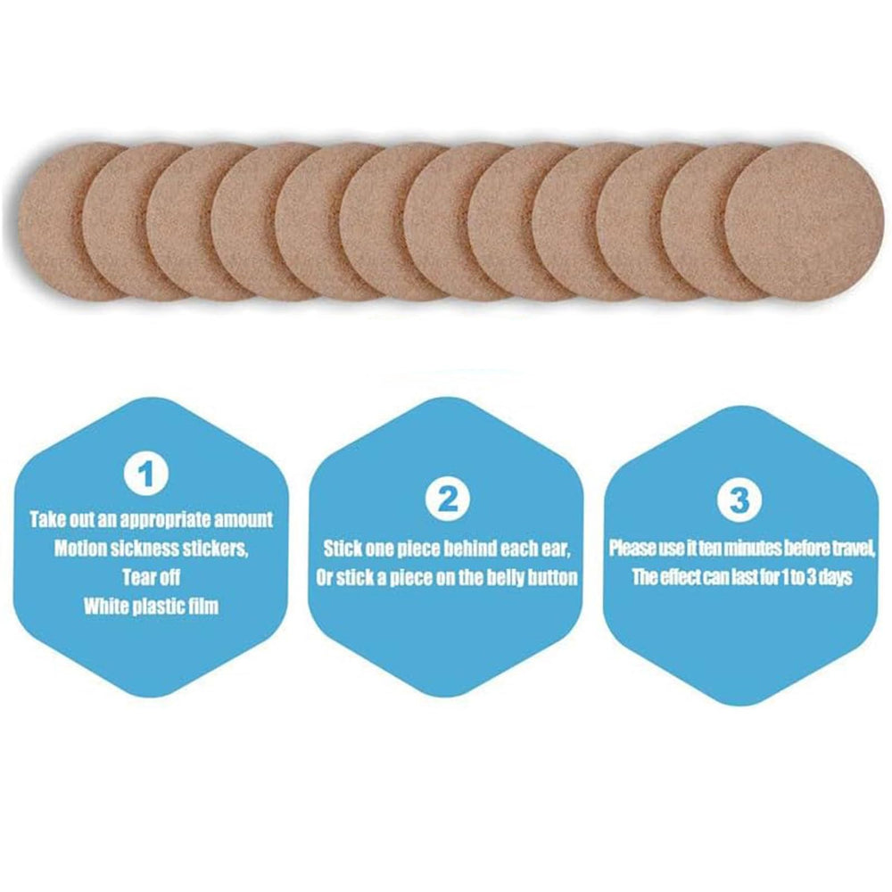 ATkits compact design motion sickness patch stays discreet in pockets during long trips