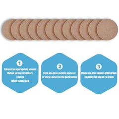 ATkits compact design motion sickness patch stays discreet in pockets during long trips