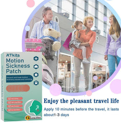 ATkits travel essentials patch is small and light, easy to carry on trips