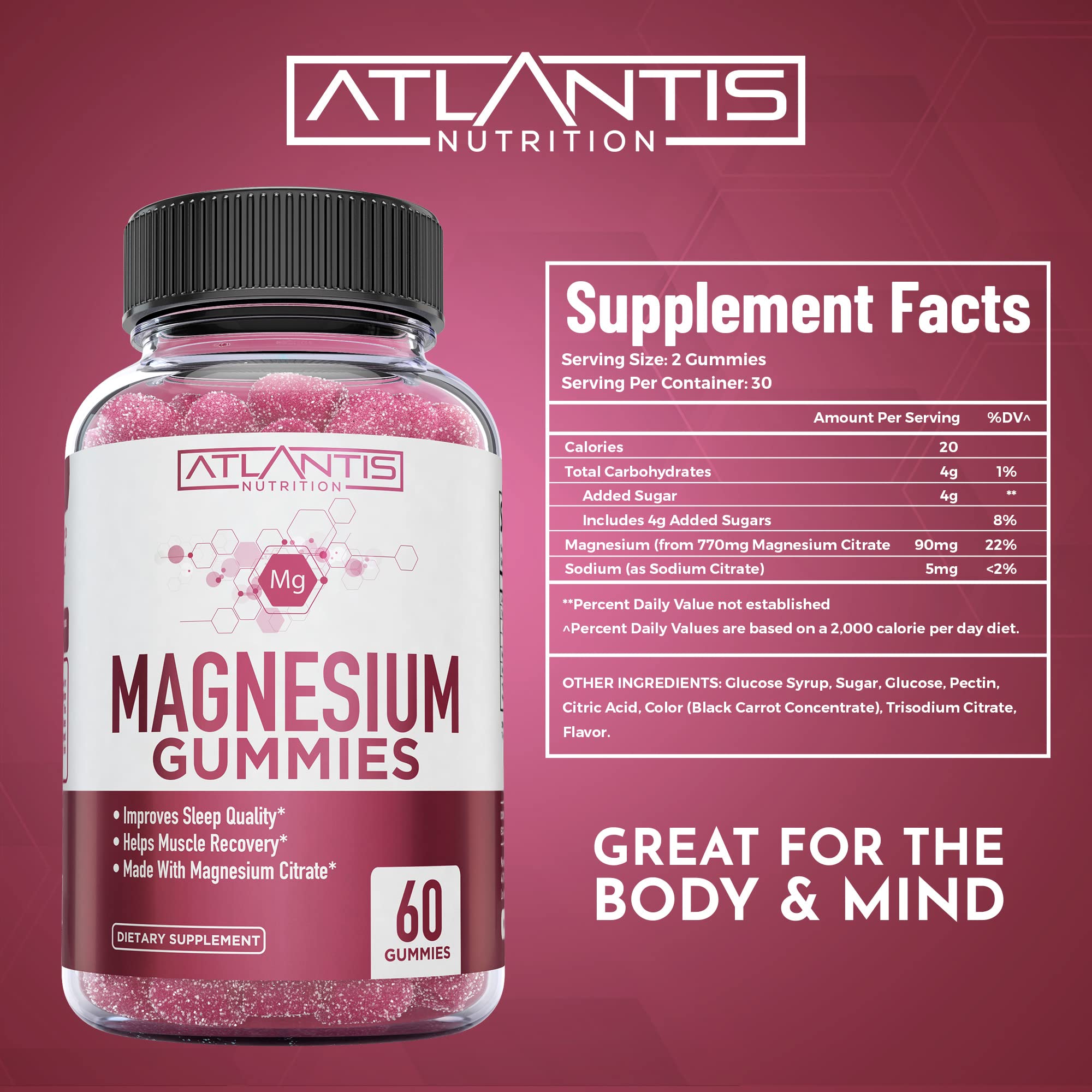 Diagram highlighting magnesium and bone health