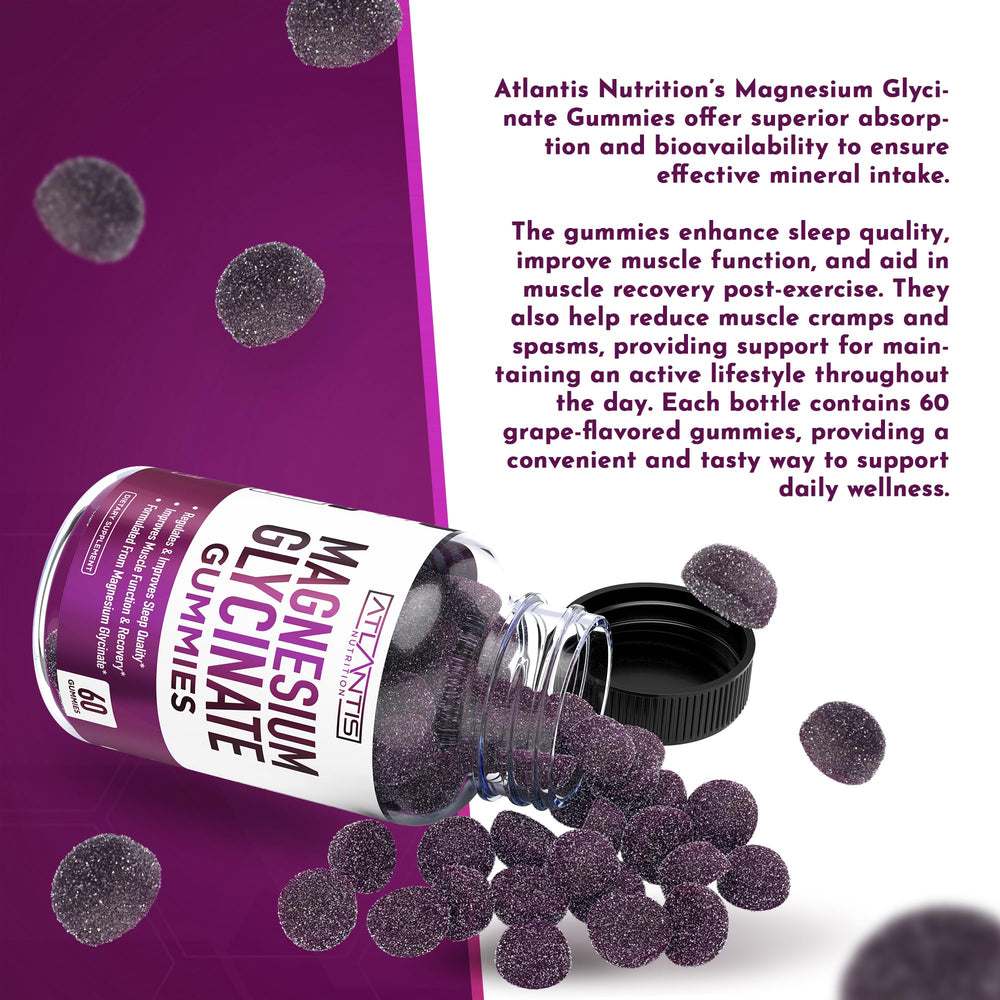 Gummies providing muscle support and comfort
