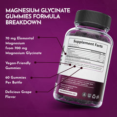 Post-workout recovery with magnesium glycinate gummies