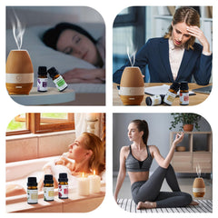 Atlodas sandalwood bottle for calming woody scent.