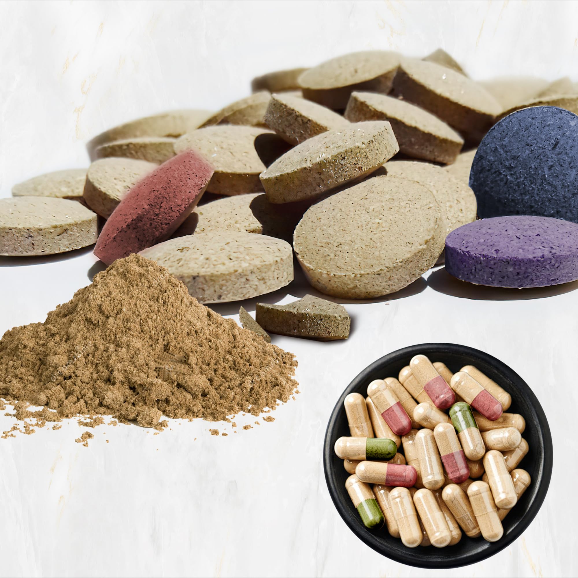 Filling capsules with powder for personalized supplements