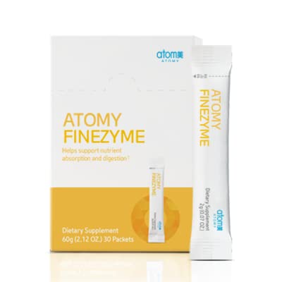 Atomy Finezyme Pineapple Fermentation Digestive Enzymes bottle label