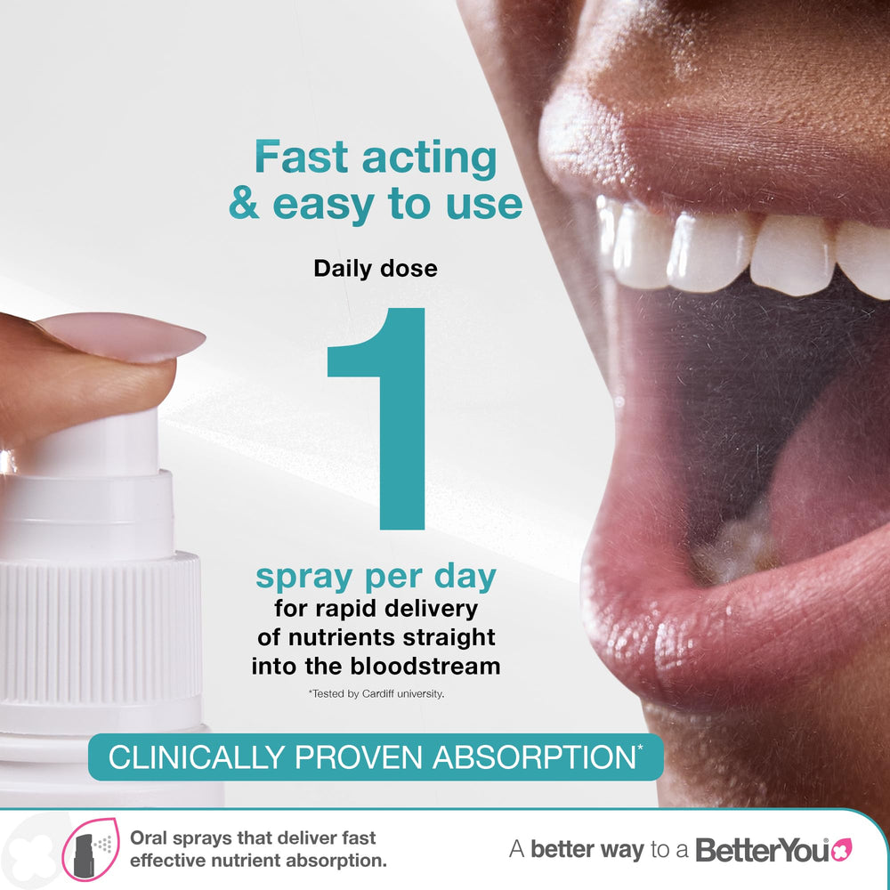 100 daily doses of Vitamin D3 spray