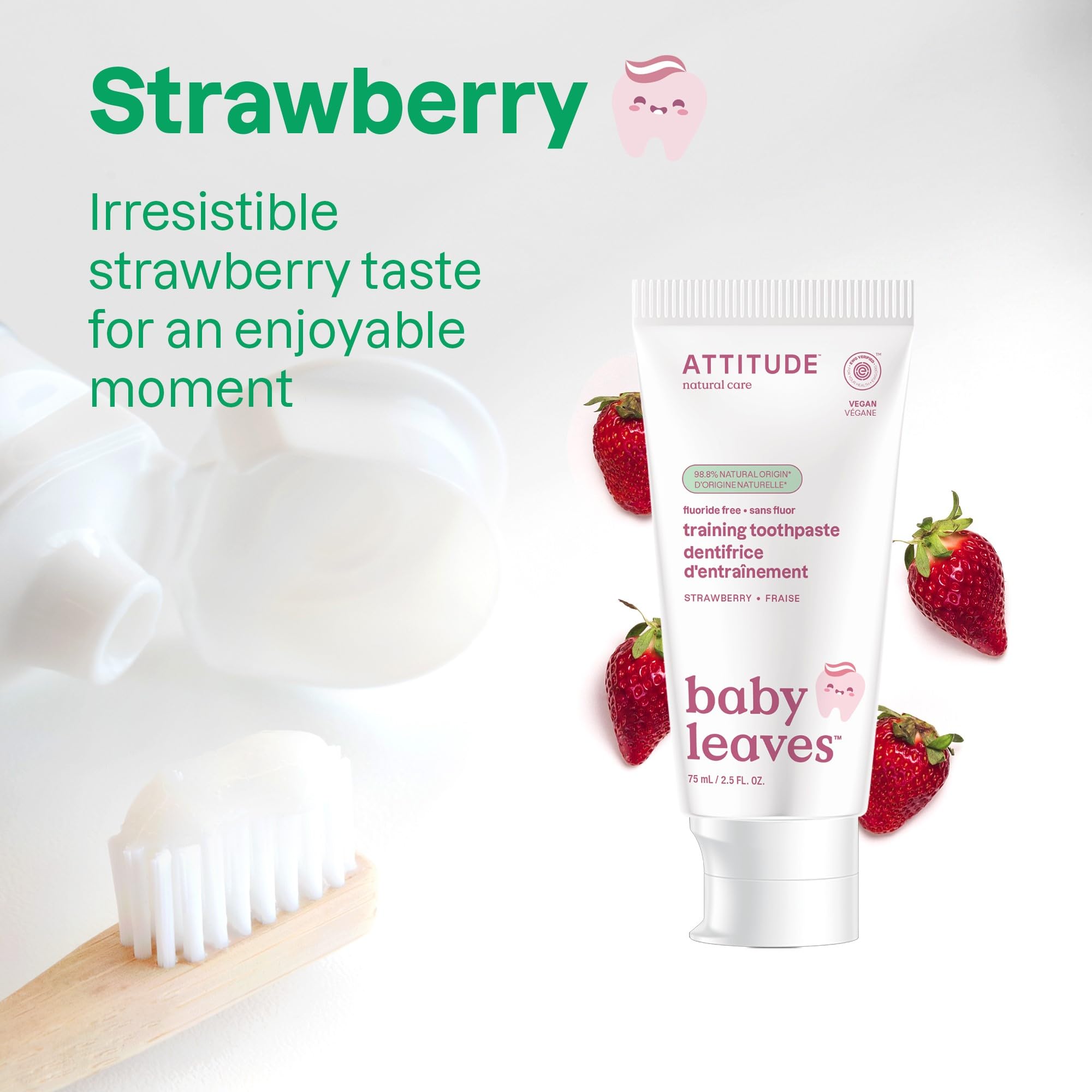Vegan and dermatologically tested icons on packaging