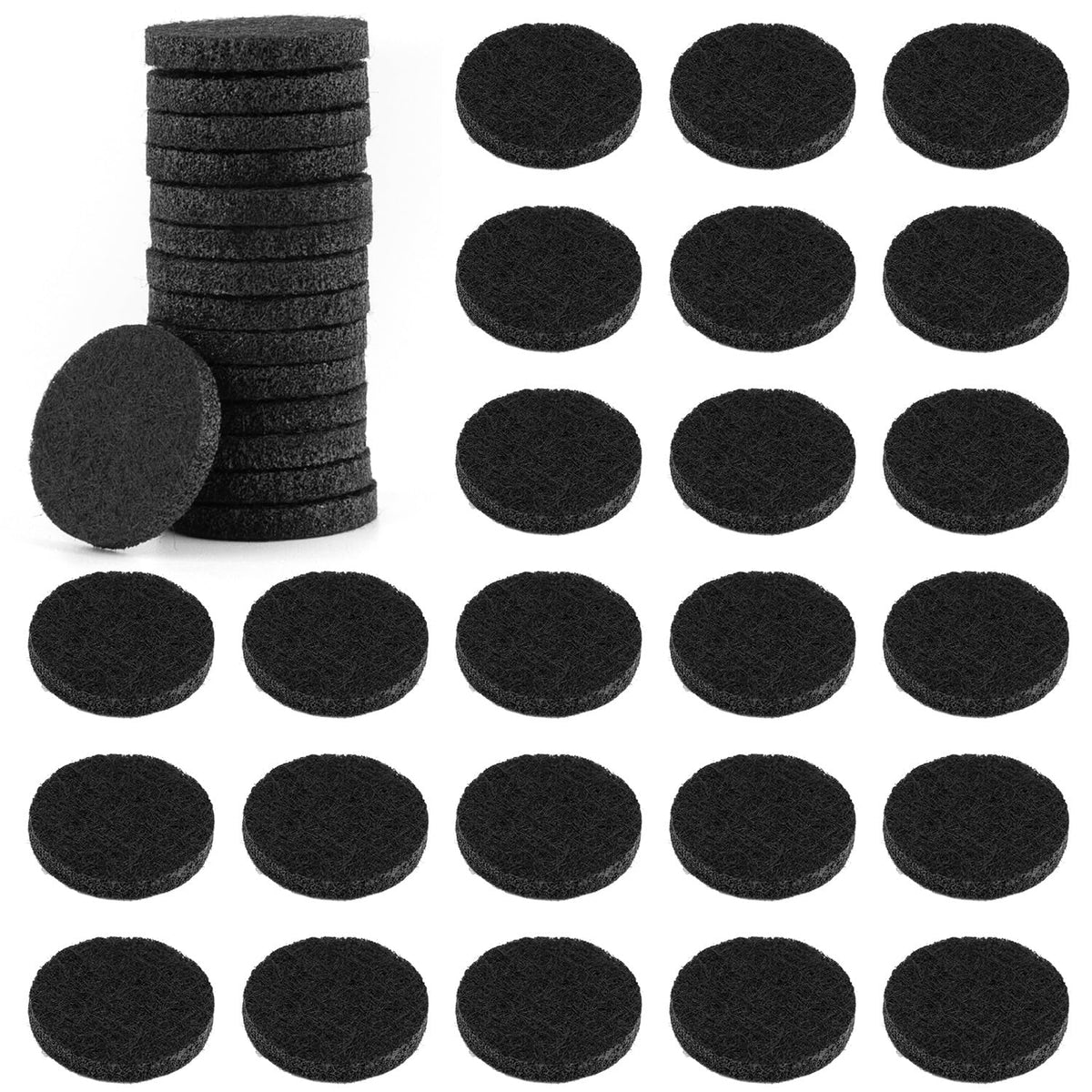 AUEAR 22mm black felt refill pad for essential oil diffuser