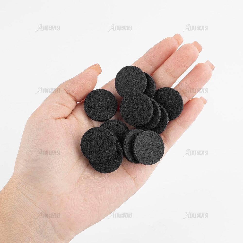 7-pack view of diffuser refill pads showing thickness