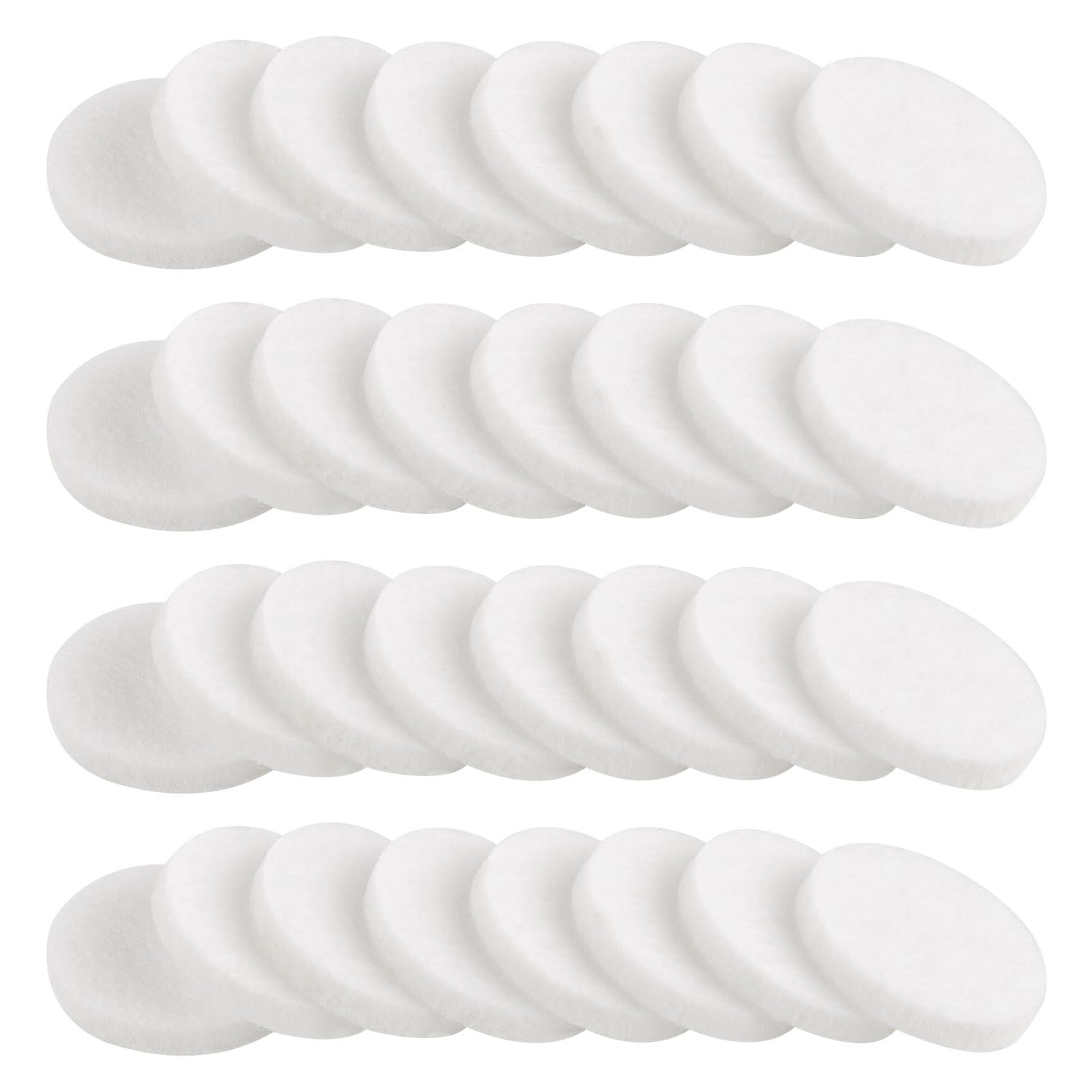 White round mini diffuser refill pads, 22mm diameter, 100-pack by AUEAR