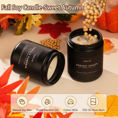 Auelife Maple Syrup Latte candle next to mug for gourmand ambiance