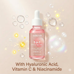 Aufdzceh daily skincare ritual bottle; lightweight serum supports daily hydration.