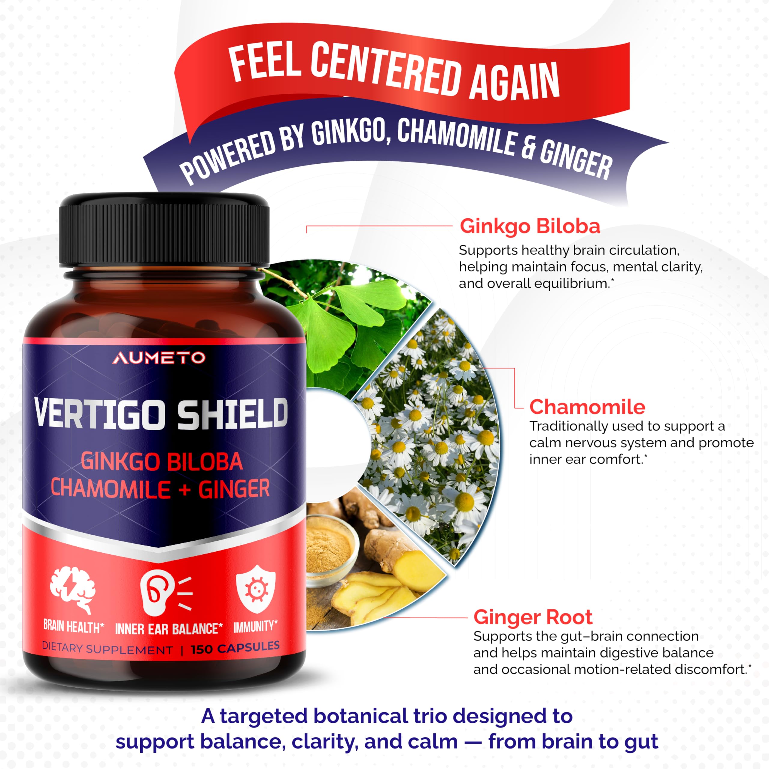 Capsules of AUMETO Vertigo Supplement