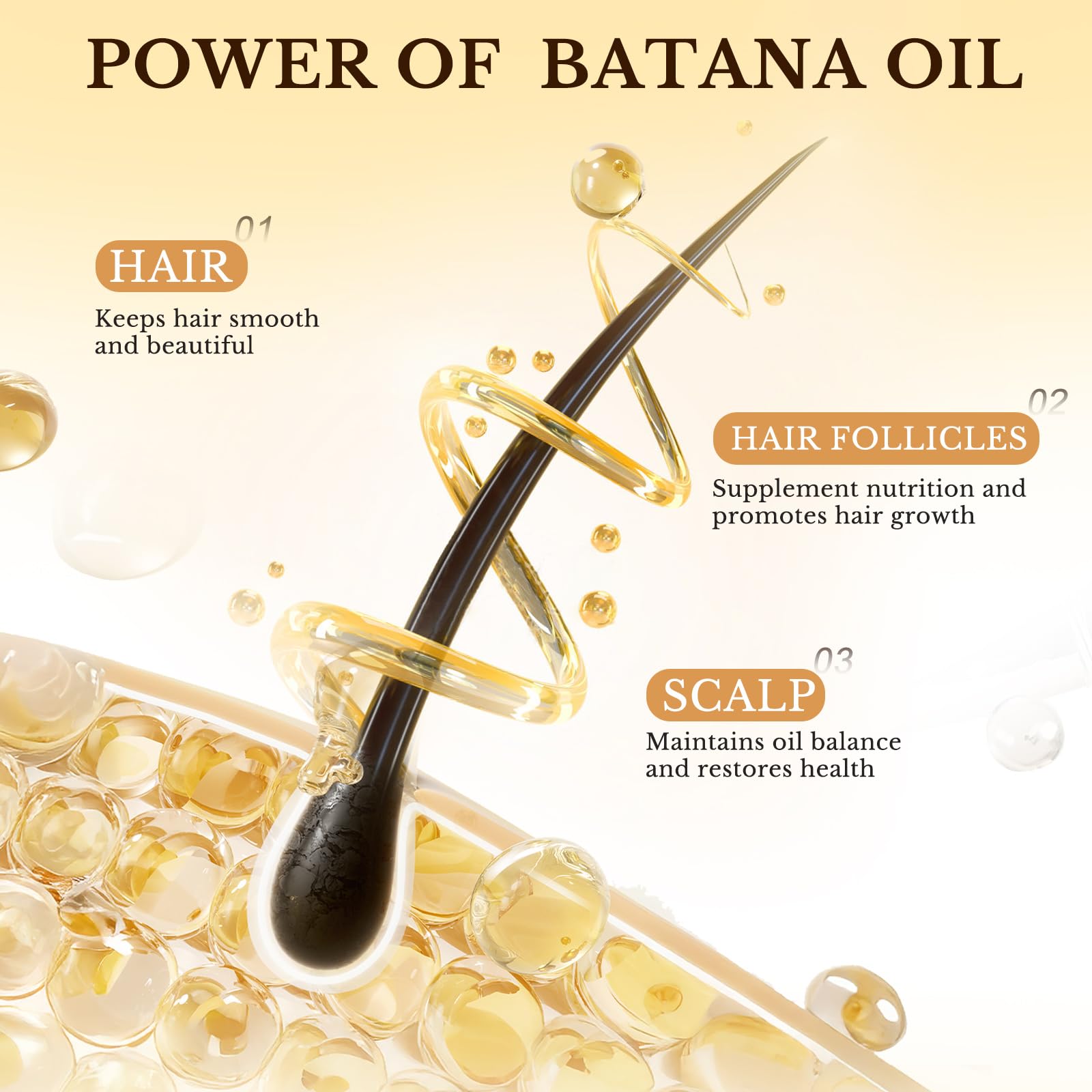AUOOR Batana Oil Paste care routine concept suggesting daily use benefits for hair
