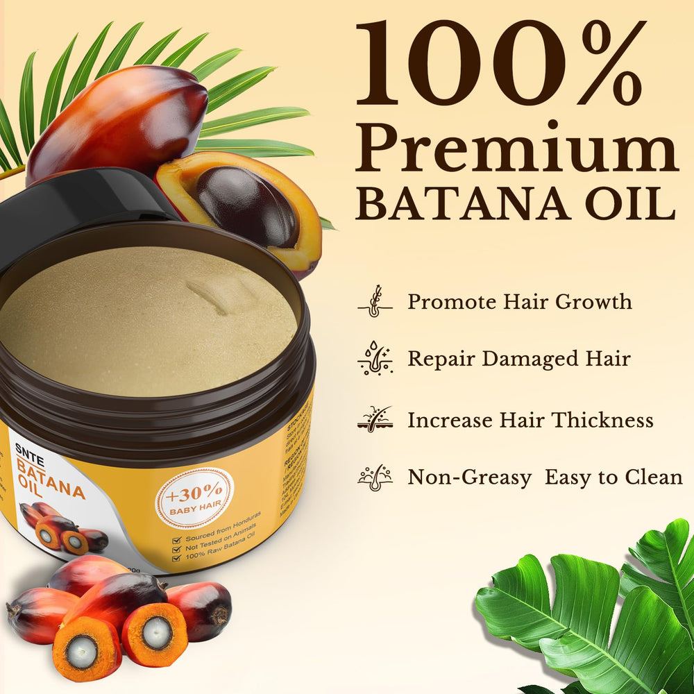 AUOOR Batana Oil Paste in hand demonstrating easy application for hair health