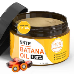 AUOOR Batana Oil Paste unrefined jar showing creamy texture for hair nourishment