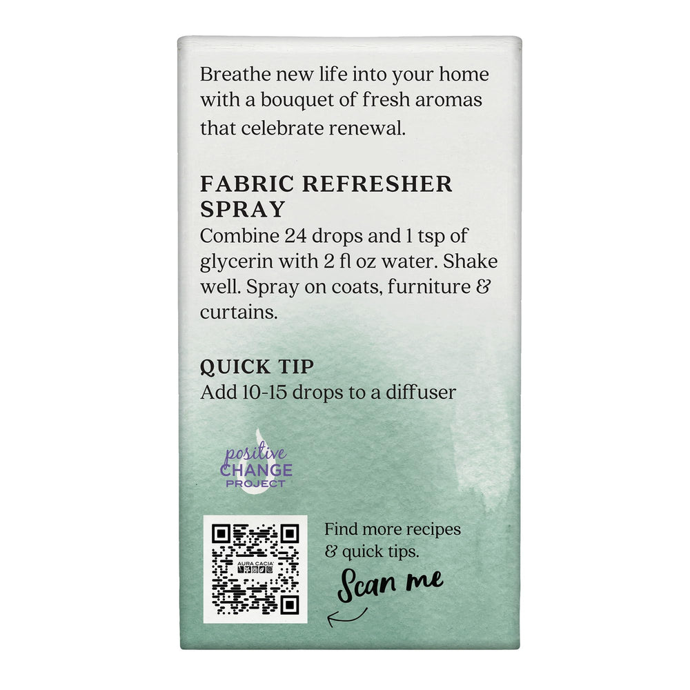 Aura Cacia cooperative logo and ethical sourcing promise