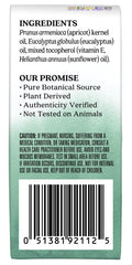 Aura Cacia Eucalyptus Roll-On packaging and label