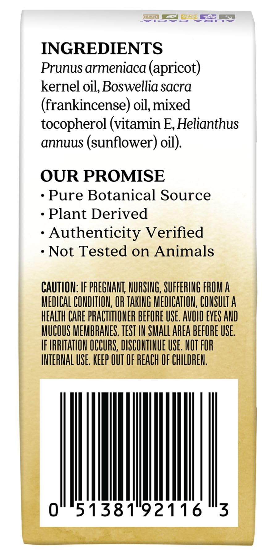 Close-up of Aura Cacia Frankincense Roll-On applicator