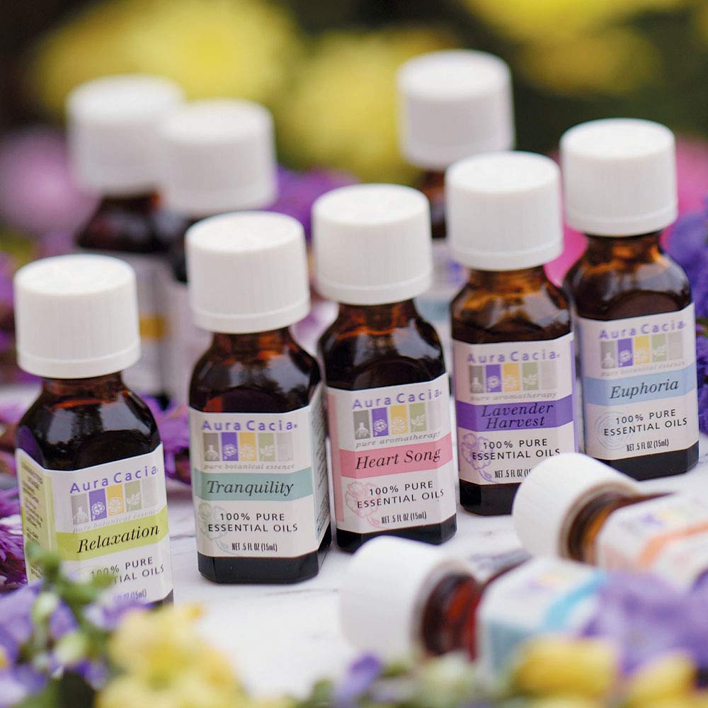 Diffuser usage with Aura Cacia Lavender Harvest essential oil blend