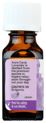 Aromatherapy setup with lavender oil essential oil
