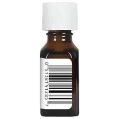 Lemon eucalyptus leaves and Aura Cacia essential oil bottle