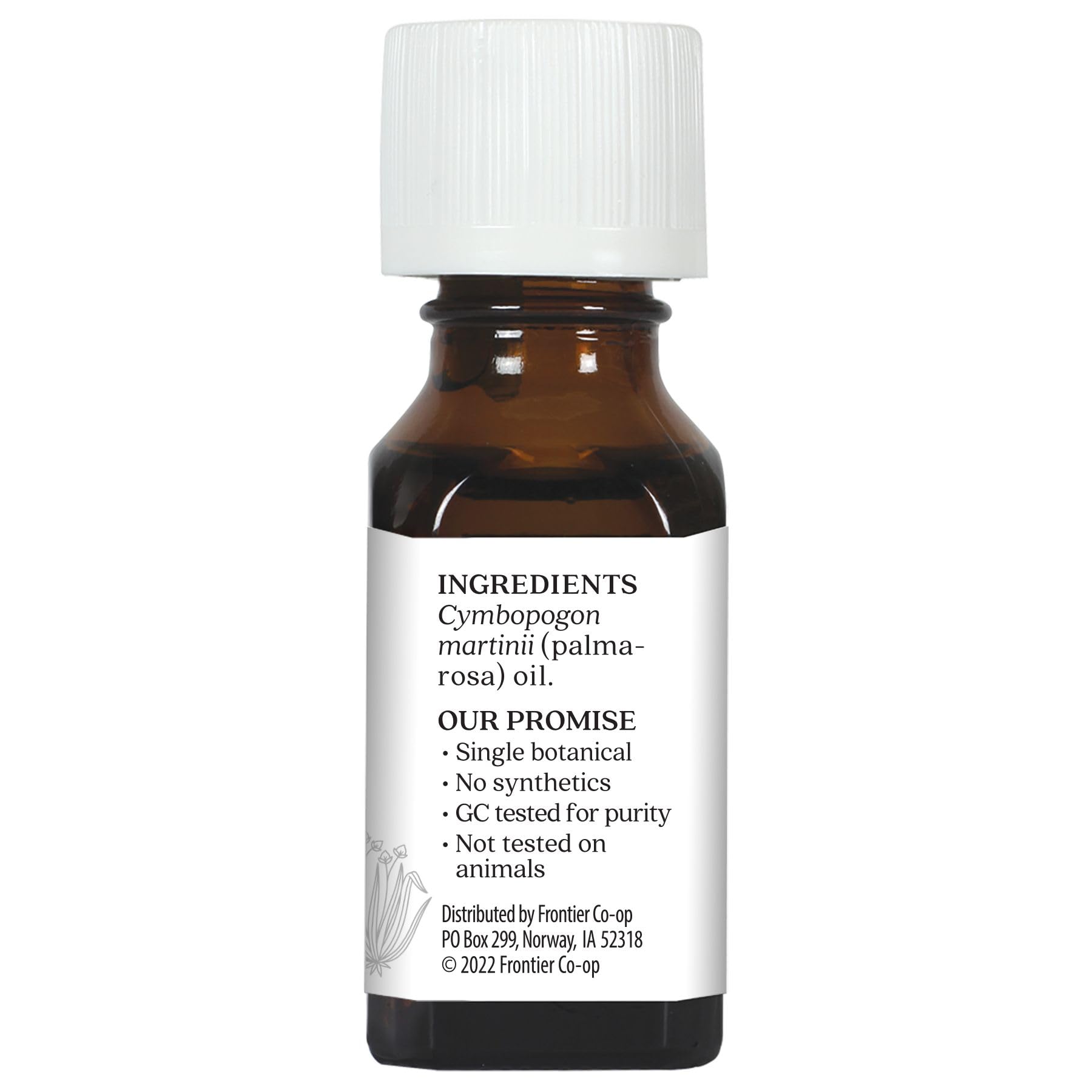 Palmarosa essential oil diffusing in a room