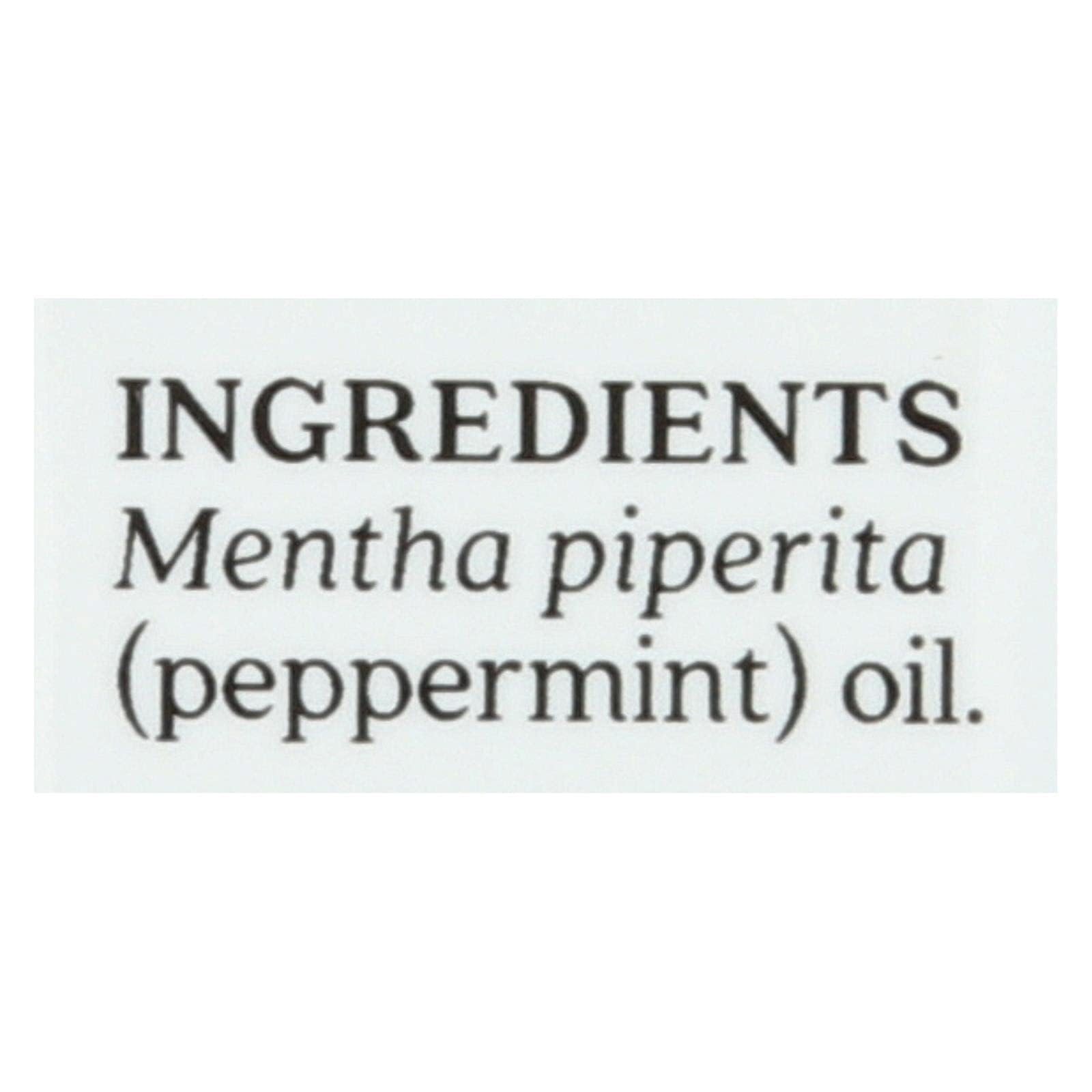 Aura Cacia pure sweet peppermint dropper for easy dilution in blends