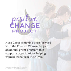 Aura Cacia ready-to-use peppermint oil bottle for convenient on-the-spot aromatherapy.