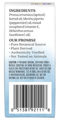 Aura Cacia peppermint roll-on on the wrist delivers revitalizing, mess-free uplift.