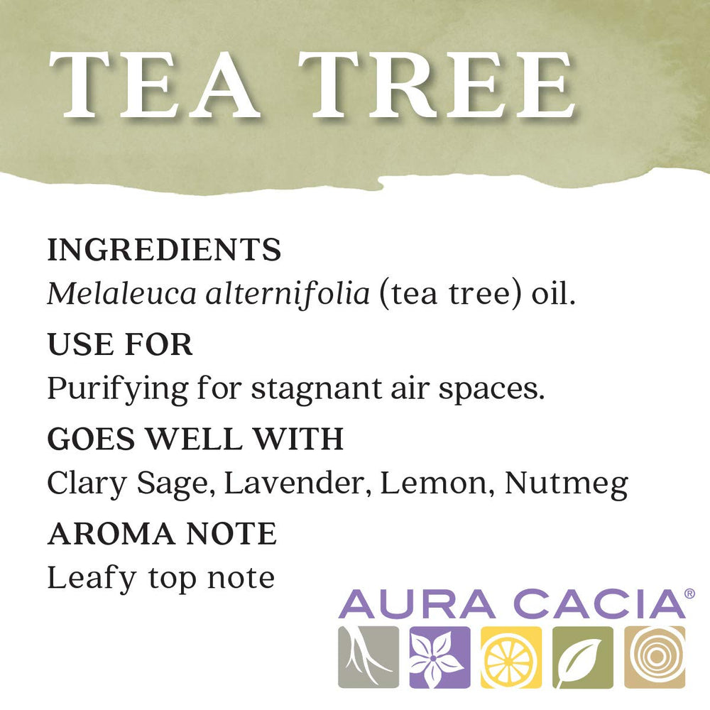 Diffuser aroma image for Aura Cacia Tea Tree Oil