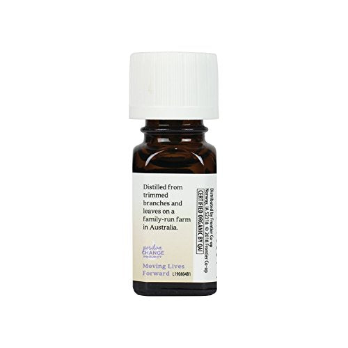 Organic Aura Cacia Tea Tree Oil from Australia label
