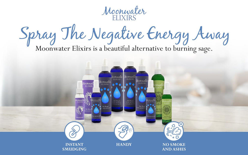 Aura cleansing room mist for energy clearing