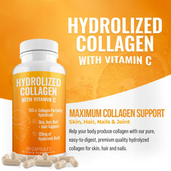 Grass-fed collagen peptides product packaging