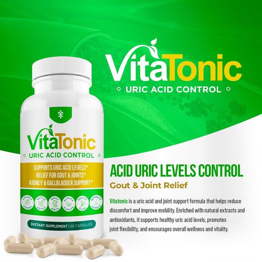 Front view of AURA VITAMINS Vitatonic packaging