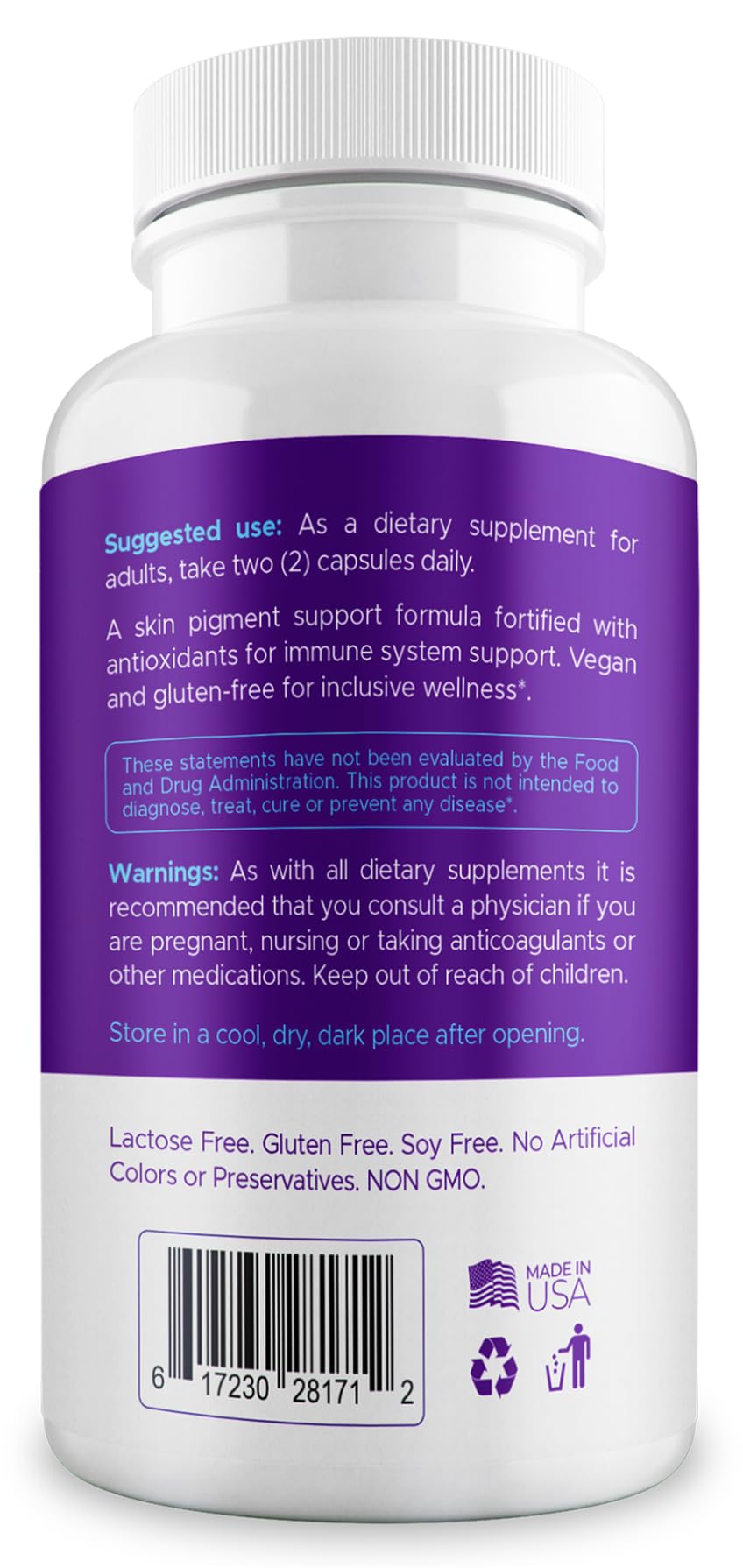Aura Vitamins Vitiligo Capsules fit into daily morning routine.