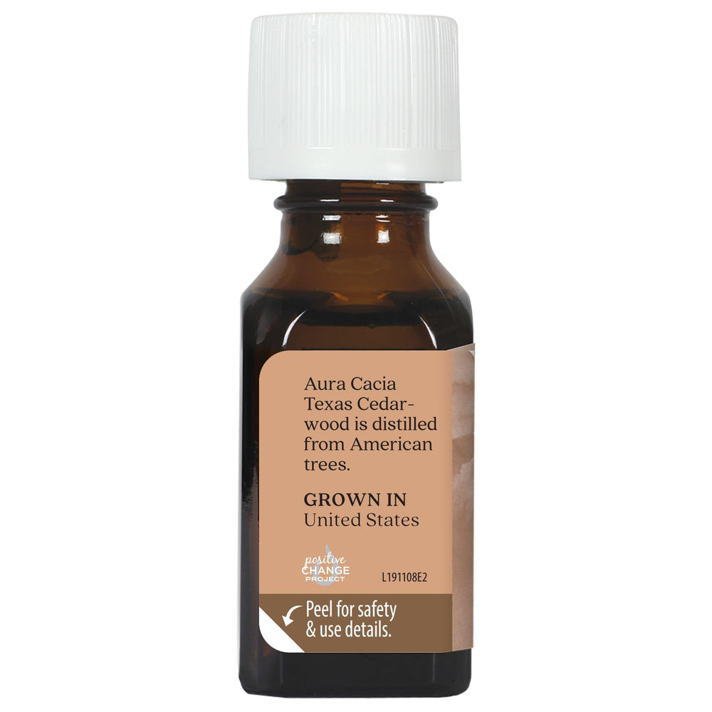 Steam-distilled Texas Cedarwood oil from Juniperus mexicana