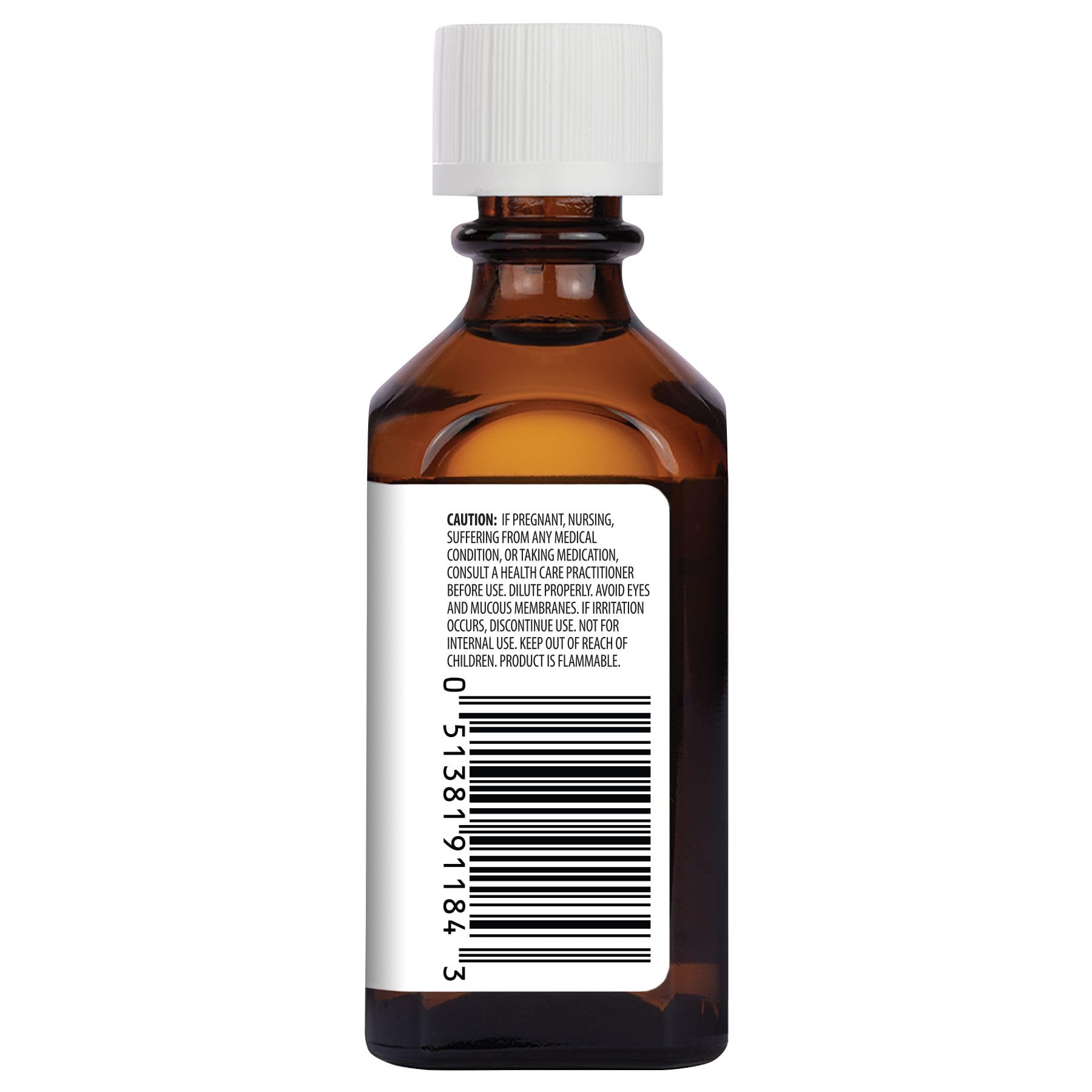 Aura Cacia lavender oil pour bottle enables easy diffuser use and massage.