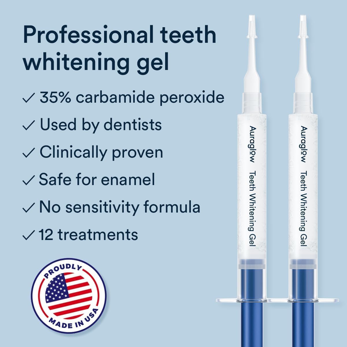 Wired LED light used for at-home teeth whitening